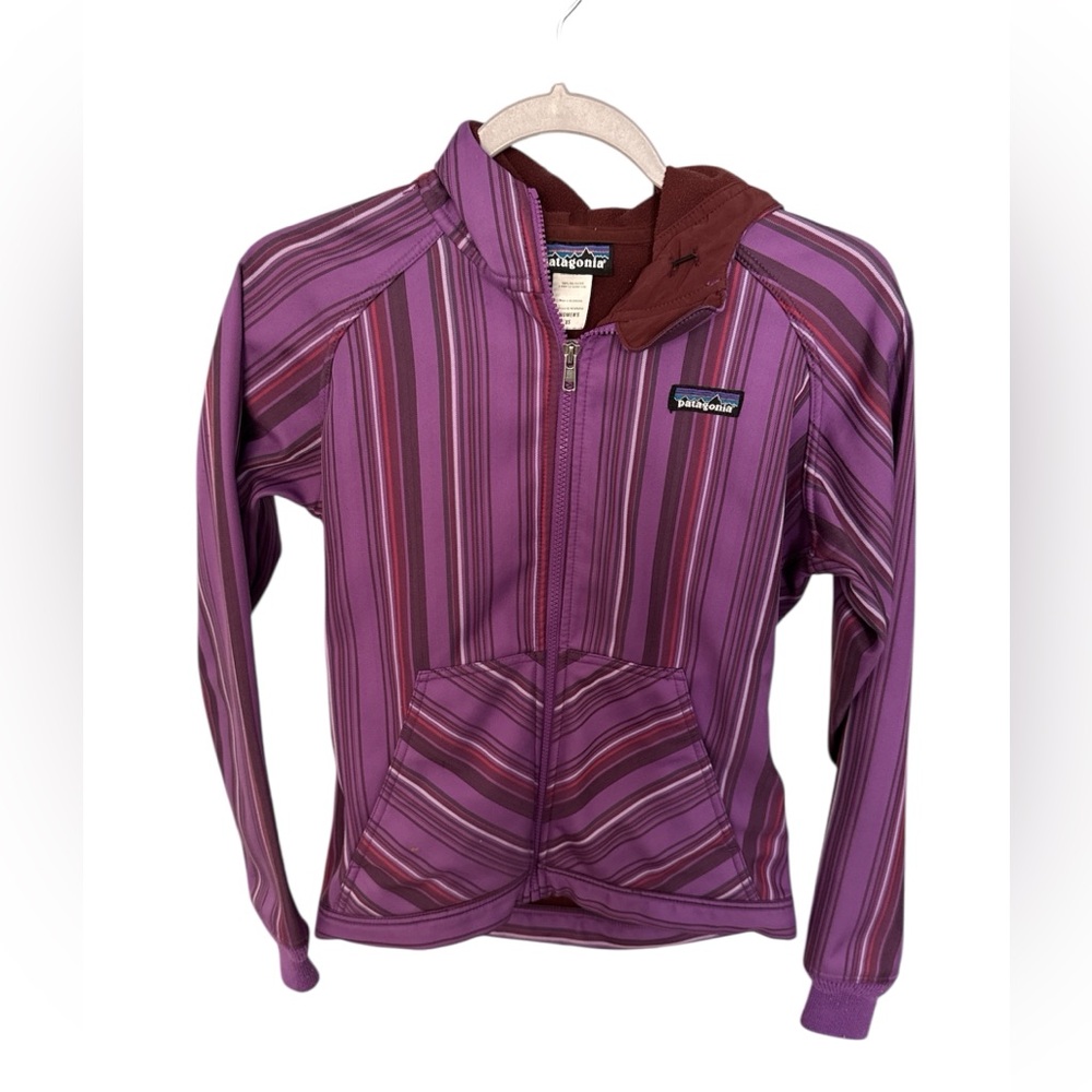 Patagonia Women's XS Jacket in Burgundy and Purple